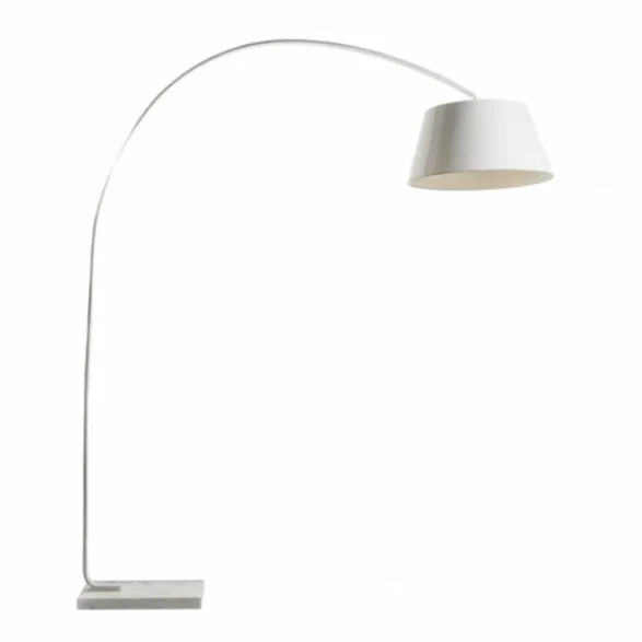 Norrsken Design Golvlampa Hello Vit Med Vit Kabel 50cm
