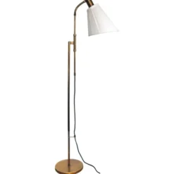 BERGO Lampskärmar Golvlampa justerbar, Antik