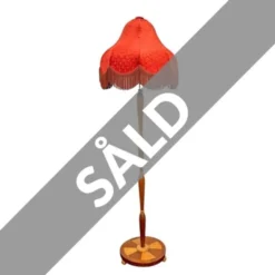 Vintage by Bright 1-2-3 Golvlampa Ruby, röd