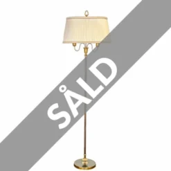 Vintage by Bright 1-2-3 Golvlampa Zenith, Mässing