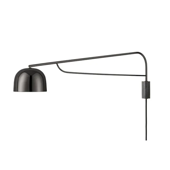 Normann Copenhagen Grant vägglampa, svart 111cm