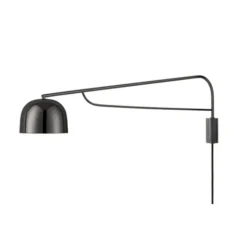 Normann Copenhagen Grant vägglampa, svart 111cm