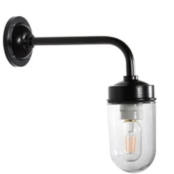 Kulturlampan Gårdslampa Funkis, svart