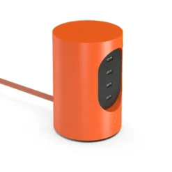 Cords Grenuttag USB-C Cylindrical UX1 Electric Orange
