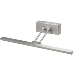 Armaturhantverk Gunnebo tavelbelysning rak, nickel