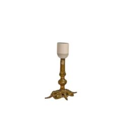 Vintage by Bright 1-2-3 Gyllene Harmoni Lampfot, 21 cm