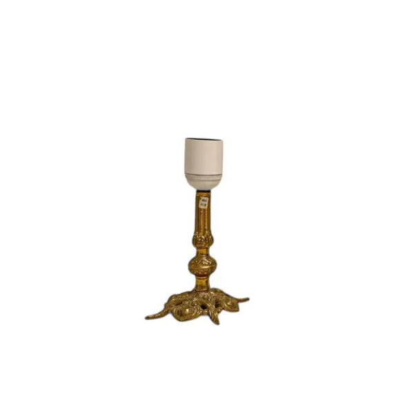 Vintage by Bright 1-2-3 Gyllene Harmoni Lampfot, 21 cm