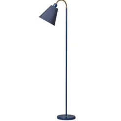 Armaturhantverk Haga golvlampa, blå 140cm