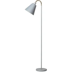 Armaturhantverk Haga golvlampa, grå 140cm