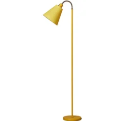Armaturhantverk Haga golvlampa, gul 140cm