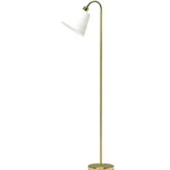 Armaturhantverk Haga golvlampa, mässing 140cm