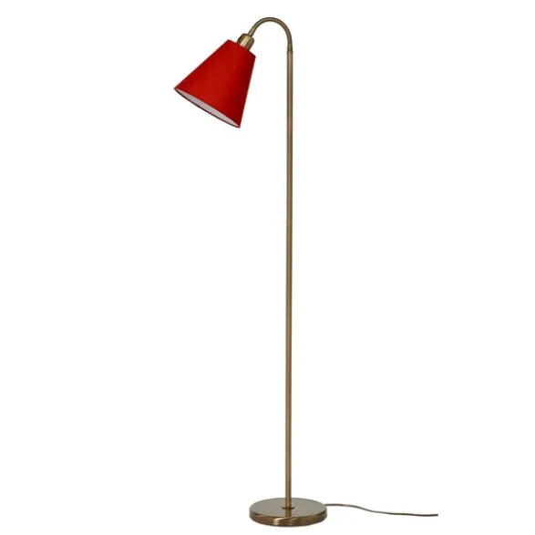 Armaturhantverk Haga golvlampa, oxid 140cm