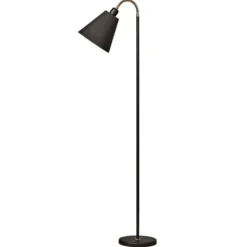 Armaturhantverk Haga golvlampa, svart 140cm