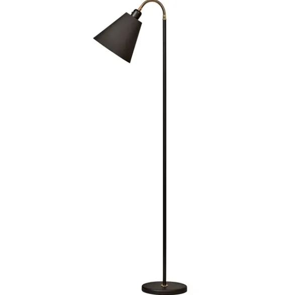 Armaturhantverk Haga golvlampa, svart 140cm
