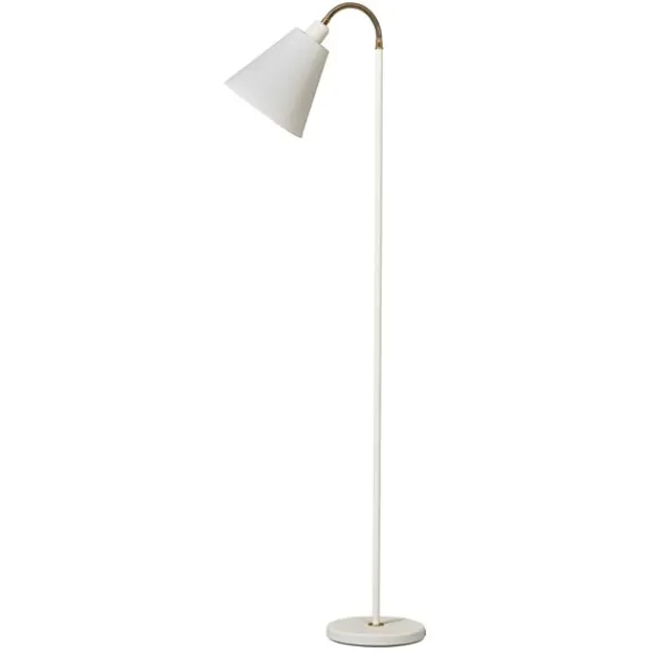 Armaturhantverk Haga golvlampa, vit 140cm