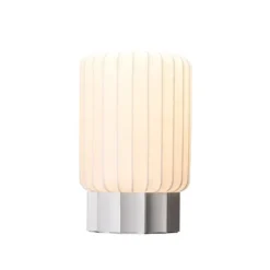 Pholc Half Meter golvlampa Cocoon, aluminium