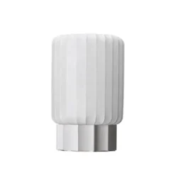 Pholc Half Meter golvlampa Cocoon, aluminium
