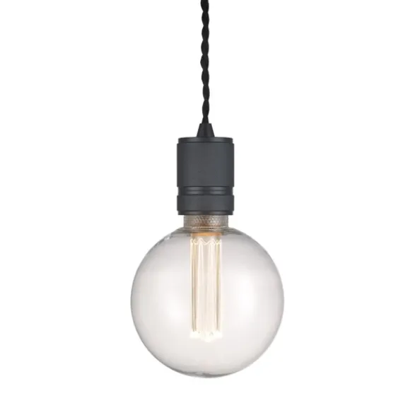 Halo Design Halo E27 pendel, matt svart