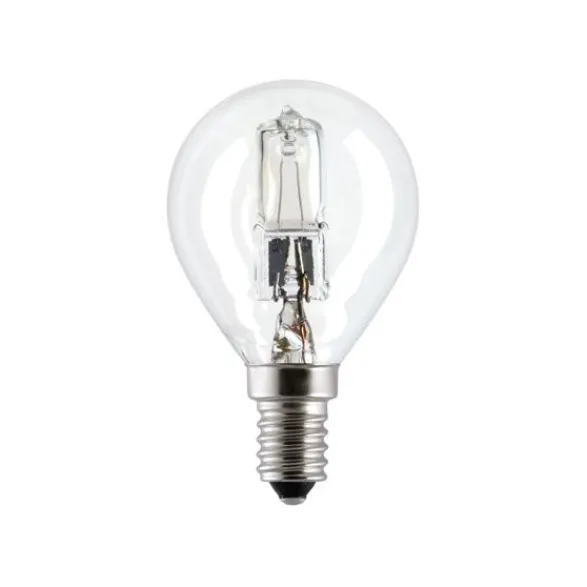 Ekonomiljus Halogen klot klar E14, 18W(25W)