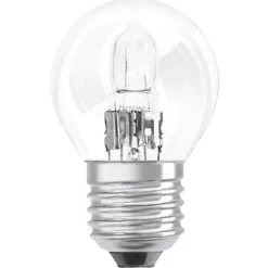 Ekonomiljus Halogen klot klar E27, 18W(25W)