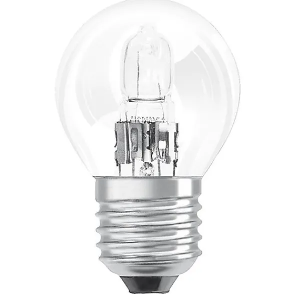 Ekonomiljus Halogen klot klar E27, 42W(60W)