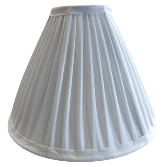 Vallentuna Armatur & Skärmateljé Handplated kon Offwhite 24 cm