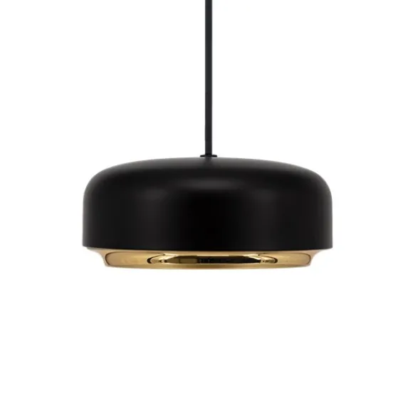 Umage Hazel taklampa mini, svart/mässing Ø22