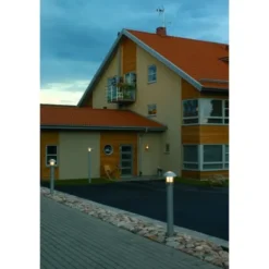 Konstsmide Heimdal vägglykta, svart