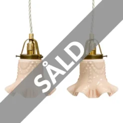 Vintage by Bright 1-2-3 Heylin fönsterlampa, rosa