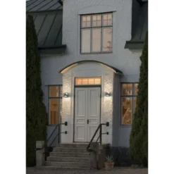 Konstsmide Hild vägglykta 2x5W LED, dimbar vit