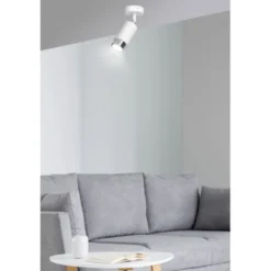STHLM Design Studio HIRO 1 Taklampa, Vit/Guld