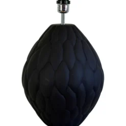 Hallbergs Belysning Honeycomb Lampfot Black matted 28cm