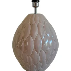 Hallbergs Belysning Honeycomb Lampfot Broken mud grey 28cm
