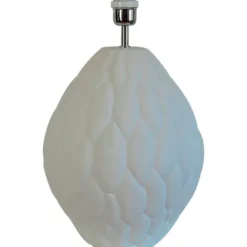 Hallbergs Belysning Honeycomb Lampfot White 28cm