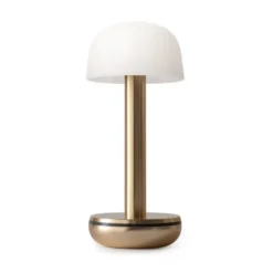 Humble Two Bordslampa, guld/vit