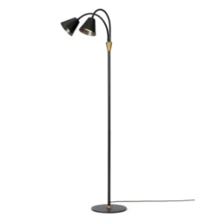 Halo Design Hygge golvlampa 2-arm, Graphit svart