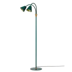 Halo Design Hygge golvlampa 2-arm, Mörkgrön