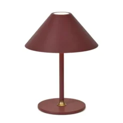 Halo Design Hygge portabel bordslampa Maroon röd Ø19