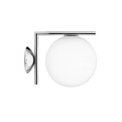 FLOS IC Lights C/W1 plafond, krom 30cm