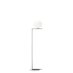 FLOS IC Lights F2 golvlampa, krom 185cm