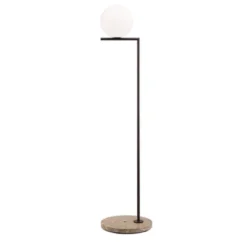 FLOS IC Lights F1 utomhus, mörkbrun