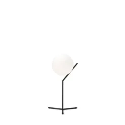 FLOS IC Lights T1 High bordslampa, mattsvart 53cm