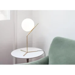 FLOS IC Lights T1 High bordslampa, mattsvart 53cm