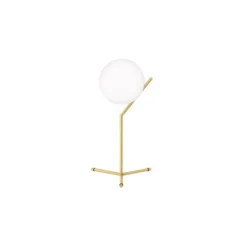FLOS IC Lights T1 High bordslampa, mässing 53cm