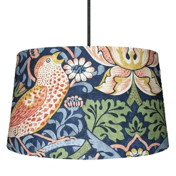 BERGO Lampskärmar Ina taklampskärm, Strawberry Thief Blå 42 cm