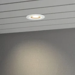 Konstsmide Inbyggd takspot 6W LED, vit