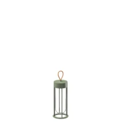 FLOS In Vitro unplugged uppladdningsbar bordslampa, Pale green