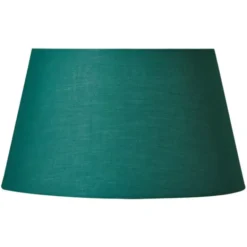 Armaturhantverk Iris lampskärm, grön Ø42cm