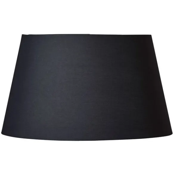 Armaturhantverk Iris lampskärm, svart Ø42cm