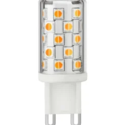 Ekonomiljus JC LED-lampa DTW 4W(30W) G9, dimbar